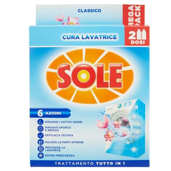 SOLE Sole Cura Lavatrice 2x250ml - Classico - MegaPrezzo