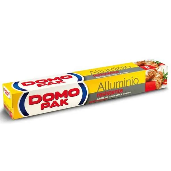 DOMOPAK Domopak Rotolo Alluminio - 8 Metri - MegaPrezzo