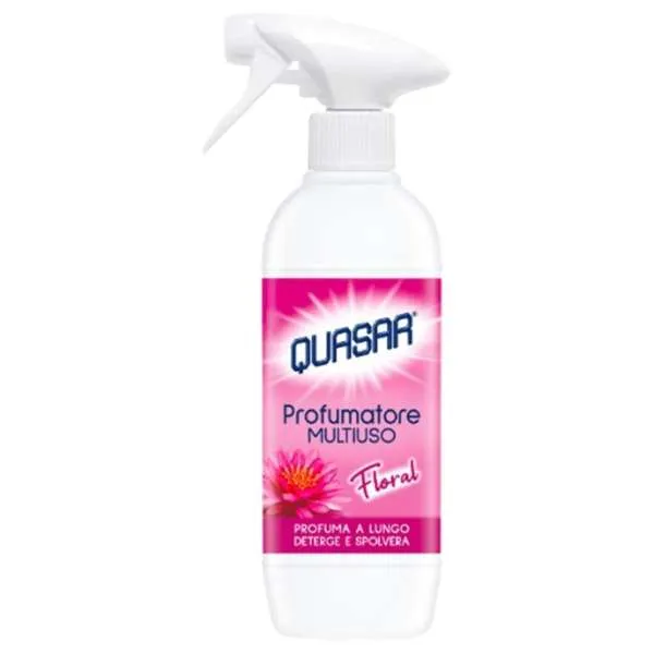 QUASAR Quasar Profumatore Spray Multiuso 500ml - Floreal - MegaPrezzo