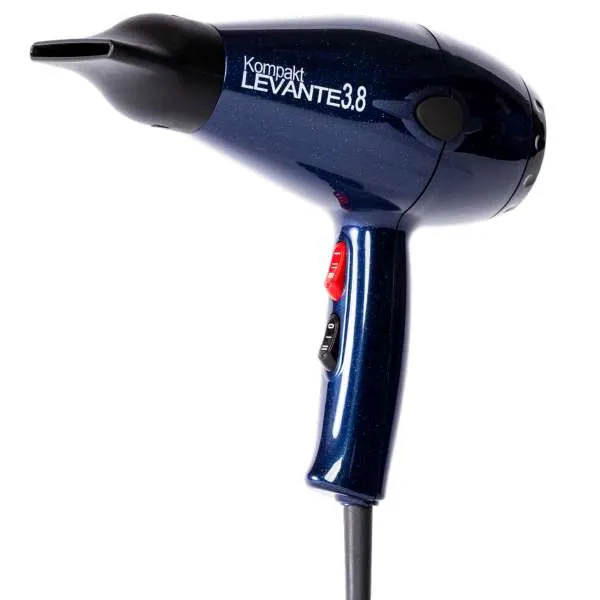 FKF FKF Kompact Levante 3.8 Asciugacapelli Phon Professionale - Blu - MegaPrezzo