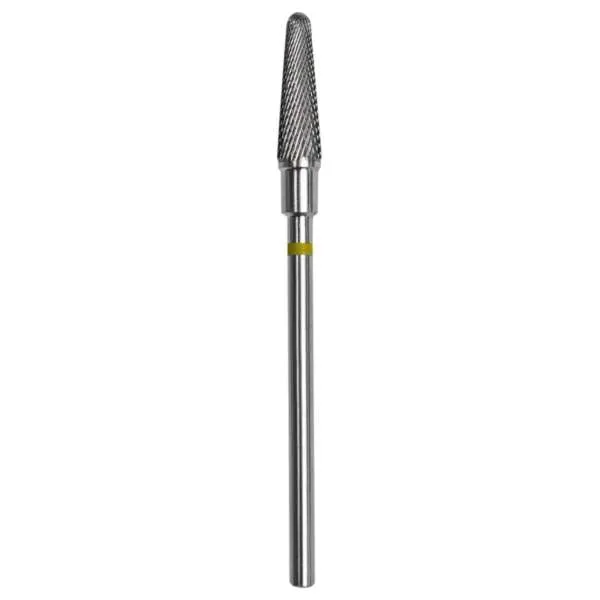 STALEKS PRO Staleks Pro Punta Fresa Carbide Tronco 4mm Giallo - 13mm - MegaPrezzo