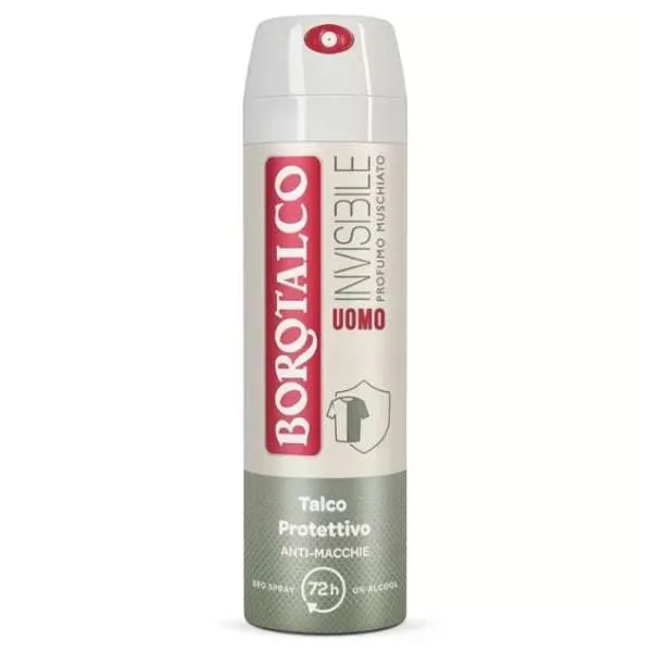 BOROTALCO Borotalco Uomo Deodorante Spray 150ml - Invisible Muschiato - MegaPrezzo