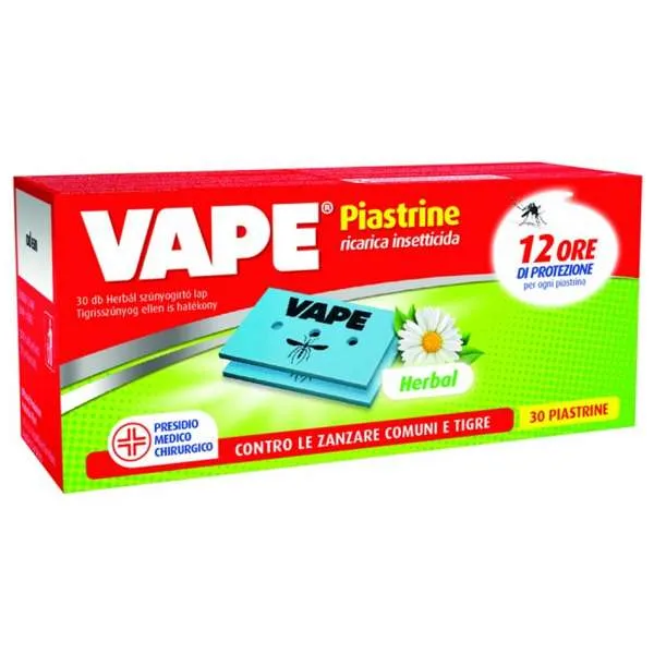 VAPE Vape Piastrine 30pz - Herbal - MegaPrezzo
