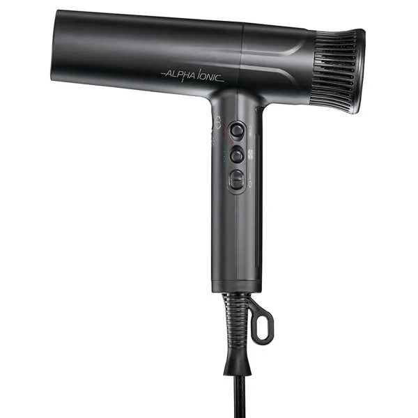 XANITALIA Sthauer Alpha Ionic Phon Asciugacapelli con Diffusore - Nero - MegaPrezzo