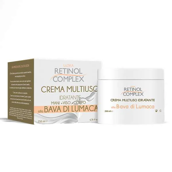 RETINOL COMPLEX Ultra Retinol Complex Crema Multiuso Bava di Lumaca - 250ml - MegaPrezzo