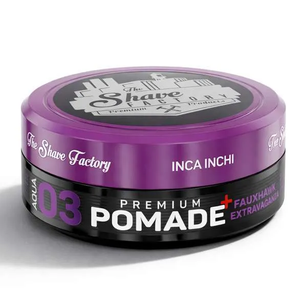THE SHAVE FACTORY The Shave Factory Premium Pomade 150ml - 03 Fauxhawk Extravaganza - MegaPrezzo