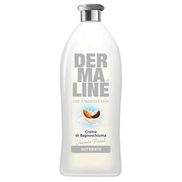 DERMALINE Dermaline Bagnoschiuma in Crema 650ml - Mandorla e Karite - MegaPrezzo