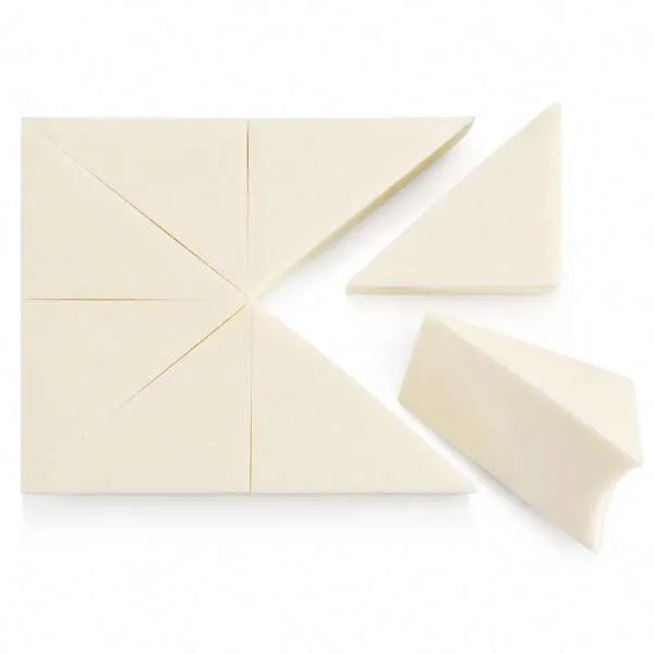 XANITALIA Salon Pro Spugna Trucco in Lattice 8 Triangoli - MegaPrezzo