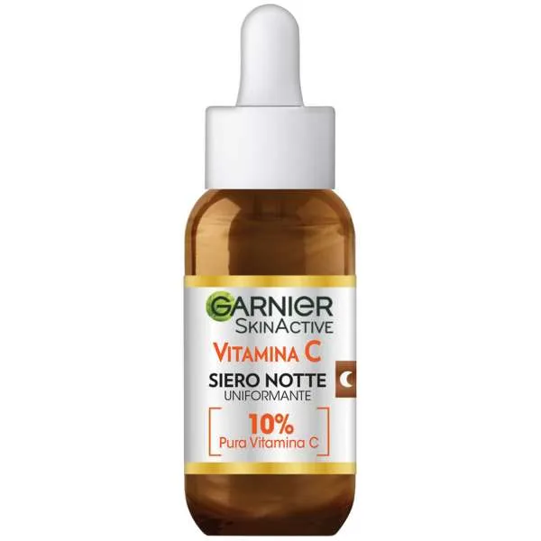 LOREAL PARIS Garnier SkinActive Siero Notte Uniformante - 30ml - MegaPrezzo