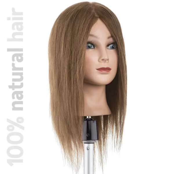 XANITALIA Testina Studio Capelli Naturali 35cm - Medio - MegaPrezzo