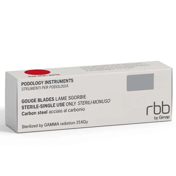 RBB PROFESSIONAL RBB Professional Lame Sgorbie Sterili - 20pz - MegaPrezzo