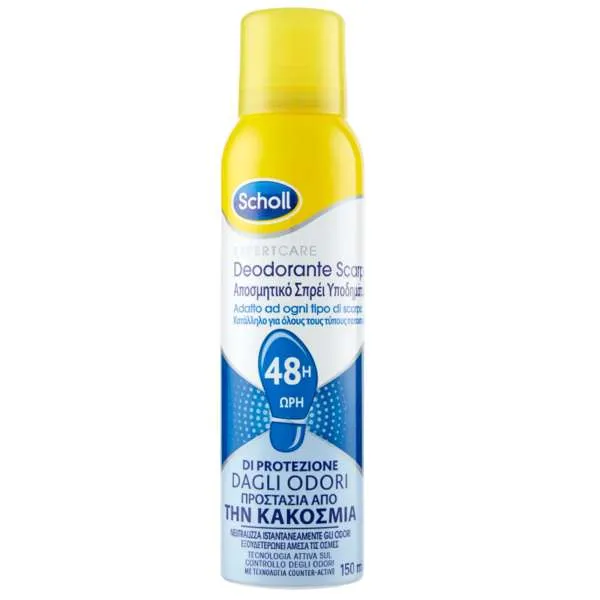 SCHOLL Scholl Deodorante Spray per Scarpe - 150ml - MegaPrezzo