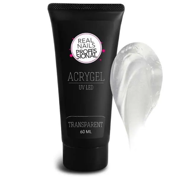 REAL NAILS PROFESSIONAL Real Nails Professional AcryGel Costruttore 60ml - Trasparente - MegaPrezzo