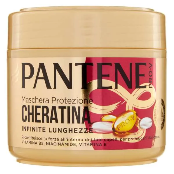 PANTENE Pantene Pro-V Maschera Cheratina Lunghezza Infinita - 300ml - MegaPrezzo