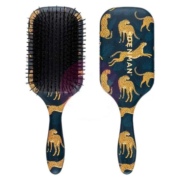 DENMAN Denman Spazzola Tangle Tamer Ultra D90L - Leopard - MegaPrezzo
