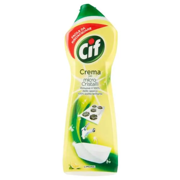 CIF Cif Crema Multiuso con Microcristalli 750ml - Limone - MegaPrezzo