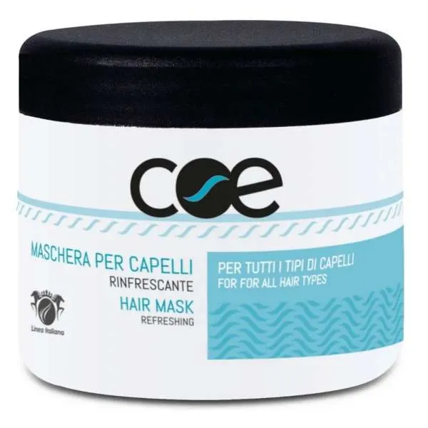 LINEA ITALIANA Coe Maschera Rinfrescante per Tutti i Capelli - 500ml - MegaPrezzo