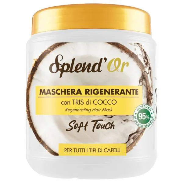SPLENDOR Splendor Maschera Rigenerante Soft Touch 1000ml - Cocco - MegaPrezzo