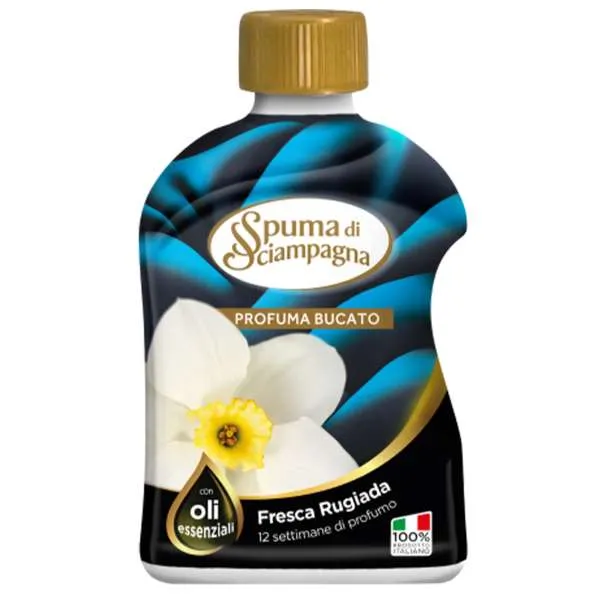 SPUMA DI SCIAMPAGNA Spuma di Sciampagna Profumatore per Bucato 230ml - Fresca Rugiada - MegaPrezzo