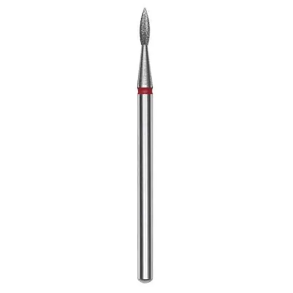 STALEKS PRO Staleks Pro Punta Fresa Diamantata Fiamma Acuta 1,8 Rosso - 8mm - MegaPrezzo