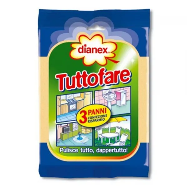 DIANEX Dianex Panno Tuttofare - 3pz - MegaPrezzo