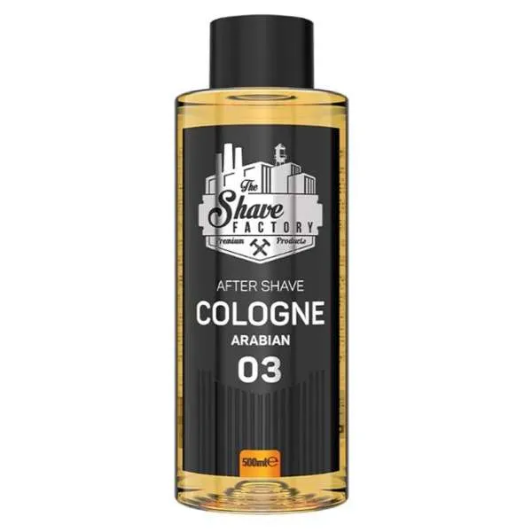 THE SHAVE FACTORY The Shave Factory After Shave Cologne 500ml - 03 Arabian - MegaPrezzo