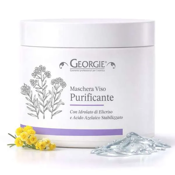 GEORGIE Georgie Maschera Viso in Crema Purificante con Acido Azelaico - 250ml - MegaPrezzo