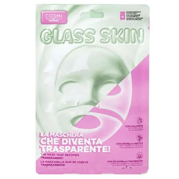COSMI ITALIA Cosmi Maschera Viso Glass Skin - Centella Asiatica - MegaPrezzo