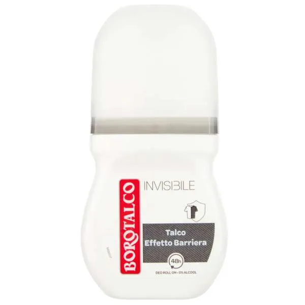 BOROTALCO Borotalco Deodorante Roll-On Invisibile Grigio - 50ml - MegaPrezzo