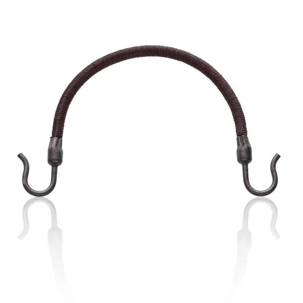 XANITALIA Elastico per Capelli con Gancio 4pz - Marrone - MegaPrezzo