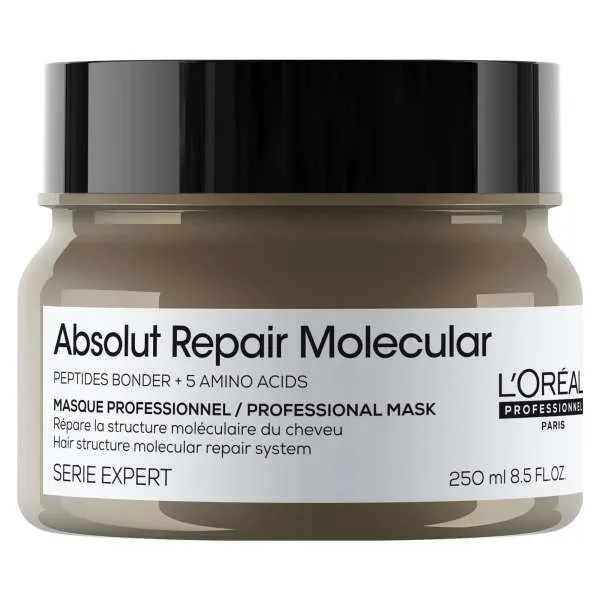 LOREAL PROFESSIONNEL Loreal Expert Absolut Repair Molecular Maschera Riparatrice - 250ml - MegaPrezzo