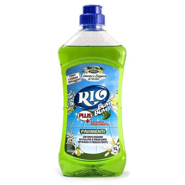 RIO Rio Bum Bum Plus Pavimenti 1000ml - Limone e Zagara - MegaPrezzo