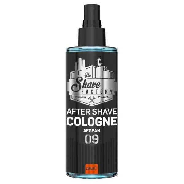 THE SHAVE FACTORY The Shave Factory After Shave Cologne 250ml - 09 Aegean - MegaPrezzo