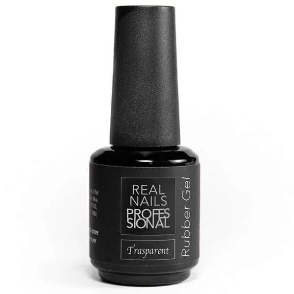 REAL NAILS PROFESSIONAL Real Nails Professional Gel Base Rubber 15ml - Transparent - MegaPrezzo