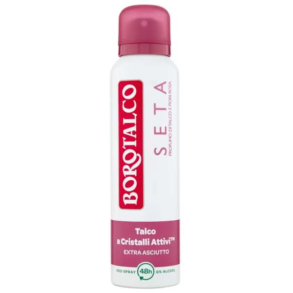 BOROTALCO Borotalco Deodorante Spray Seta Fiori di Rosa - 150ml - MegaPrezzo