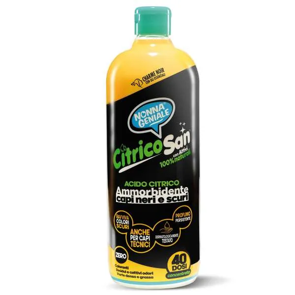 NONNA GENIALE Nonna Geniale Acido Citrico Ammorbidente Capi Scuri - 960gr - MegaPrezzo