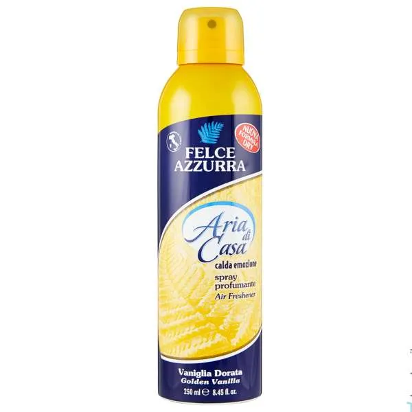 FELCE AZZURRA Felce Azzurra Deodorante Casa Spray 250ml - Vaniglia Dorata - MegaPrezzo
