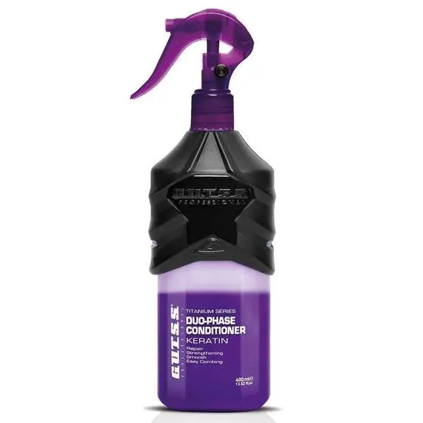 GUTSS Gutss Titanium Keratin Conditioner Bifasico per Capelli Danneggiati - 400ml - MegaPrezzo
