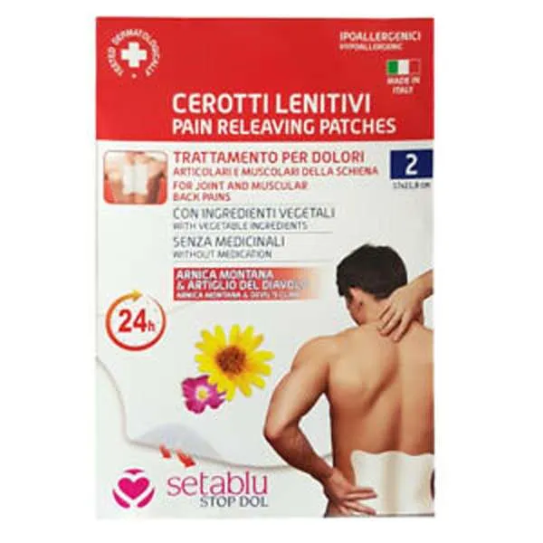 SETABLU Setablu Cerotti Lenitivi per Dolori - 2pz - MegaPrezzo
