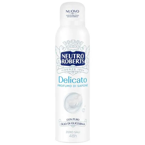 NEUTRO ROBERTS Neutro Roberts Deodorante Spray Delicato Profumo Sapone - 150ml - MegaPrezzo