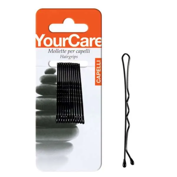 YOURCARE YourCare Mollette Ondulate Capelli 2 Nero - 12pz - MegaPrezzo