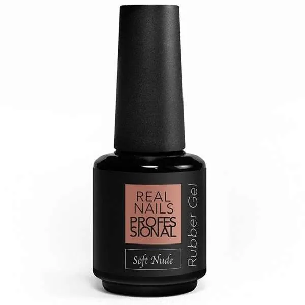 REAL NAILS PROFESSIONAL Real Nails Professional Gel Base Rubber 15ml - Soft Nude - MegaPrezzo