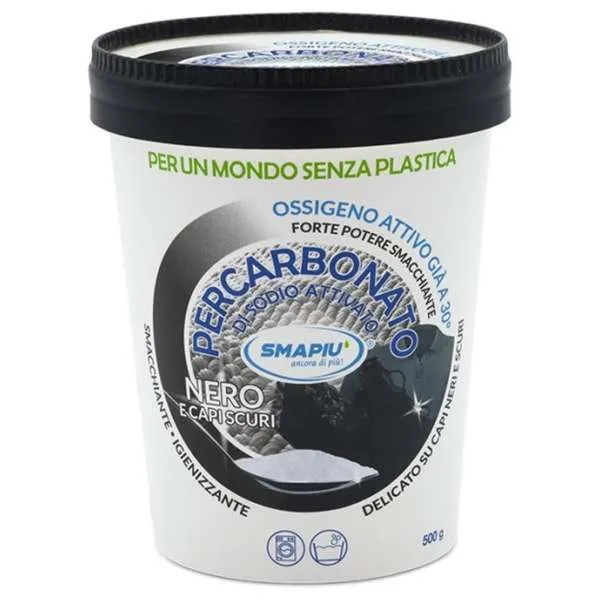 SMAPIU Smapiu Percarbonato di Sodio Attivo Capi Scuri - 500gr - MegaPrezzo