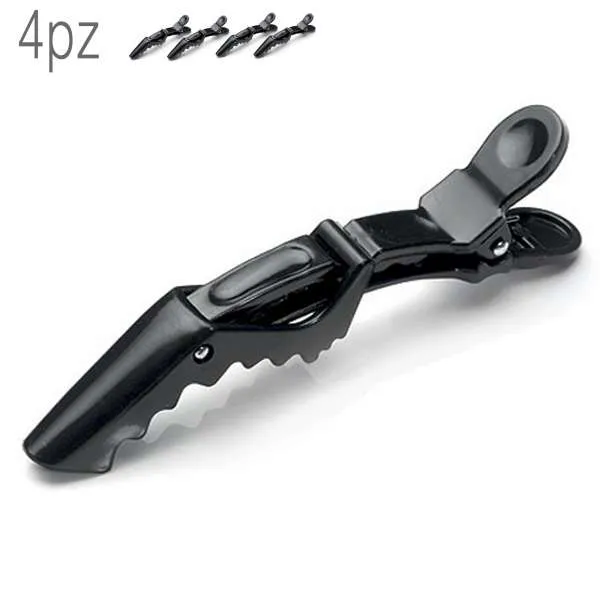 AURORE Hair Clip Glossy 4pz - S - MegaPrezzo