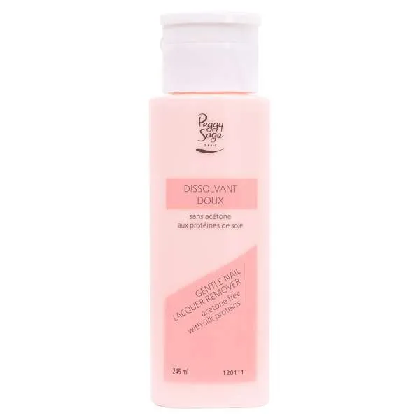 PEGGYSAGE Peggy Sage Solvente Delicato Senza Acetone con Dosatore - 245ml - MegaPrezzo