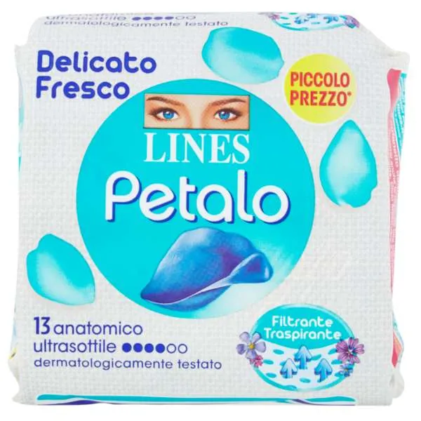 LINES Lines Petalo Assorbenti Anatomici - 13pz - MegaPrezzo