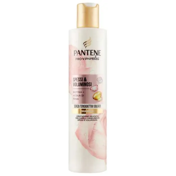 PANTENE Pantene Shampoo Miracles Spessi e Voluminosi - 225ml - MegaPrezzo