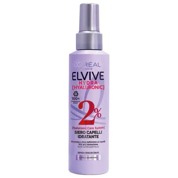ELVIVE Loreal Elvive Hydra Hyaluronic Siero Capelli Idratante - 150ml - MegaPrezzo