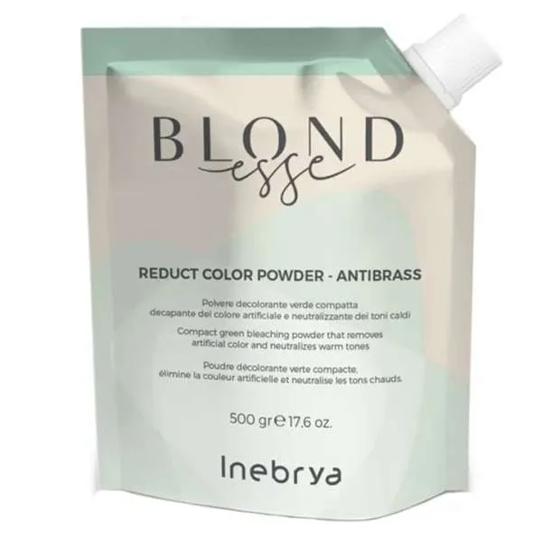 INEBRYA Inebrya Blondesse Decolorante in Polvere Verde 5 Toni - 500ml - MegaPrezzo