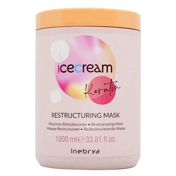 INEBRYA Inebrya Keratin Restructuring Maschera - 1000ml - MegaPrezzo